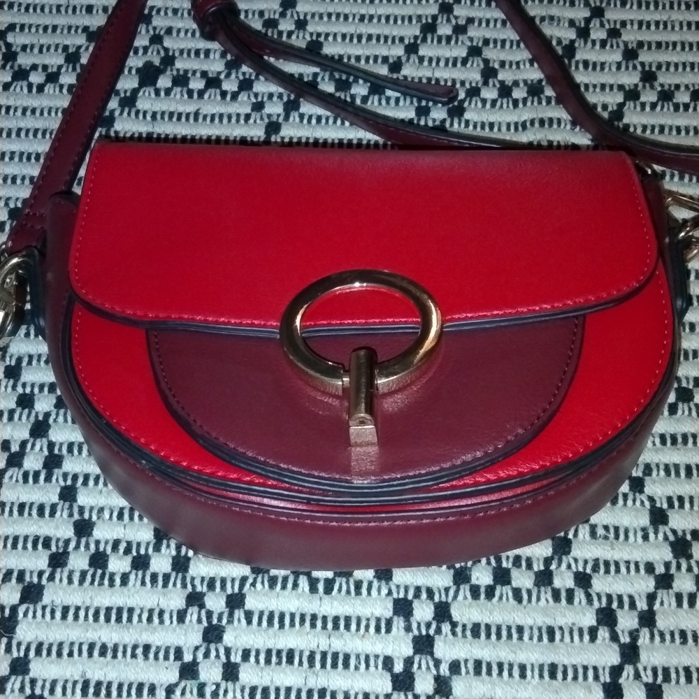 Chicos Red/Burgundy purse